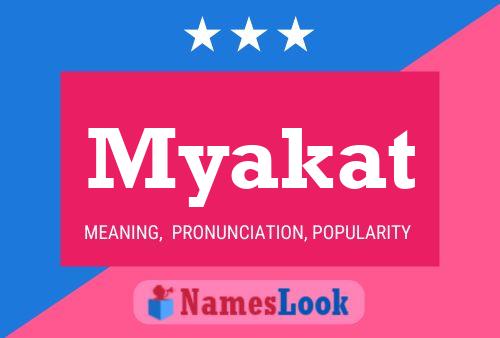 Myakat Name Poster