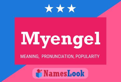 Myengel Name Poster