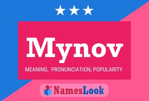 Mynov Name Poster