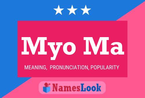 Myo Ma Name Poster