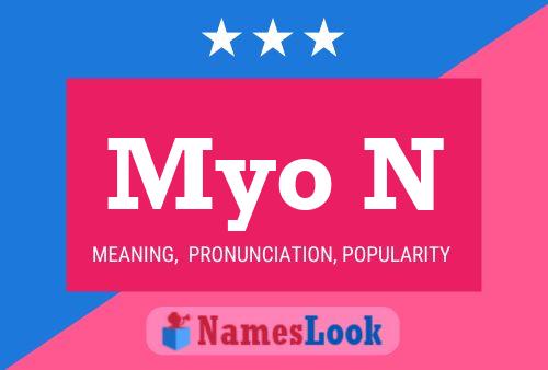 Myo N Name Poster