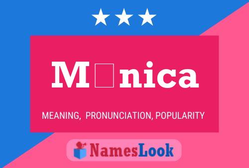 Mônica Name Poster