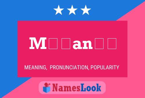 Mətanət Name Poster