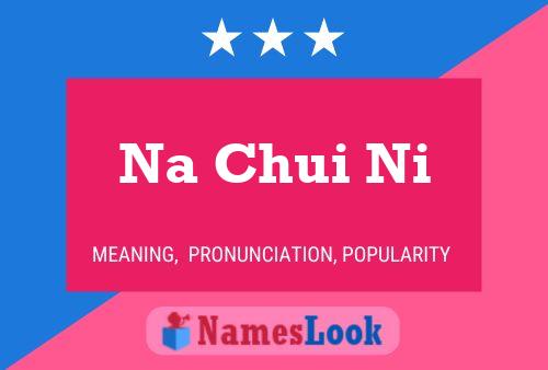 Na Chui Ni Name Poster