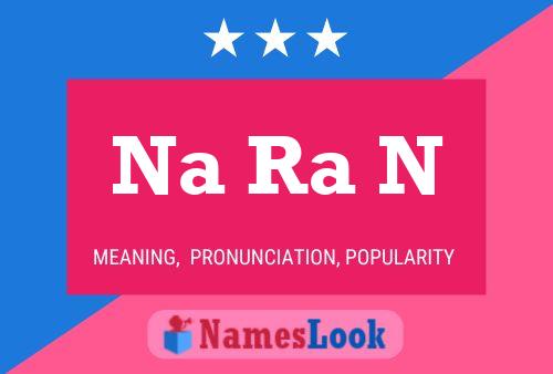 Na Ra N Name Poster