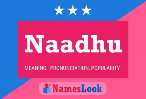 Naadhu Name Poster