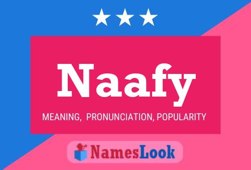 Naafy Name Poster