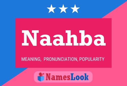 Naahba Name Poster