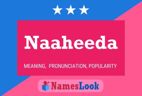 Naaheeda Name Poster