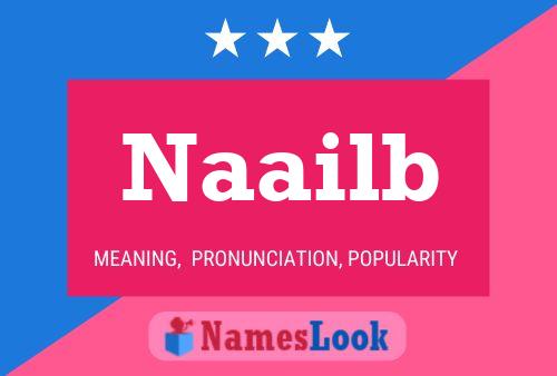 Naailb Name Poster