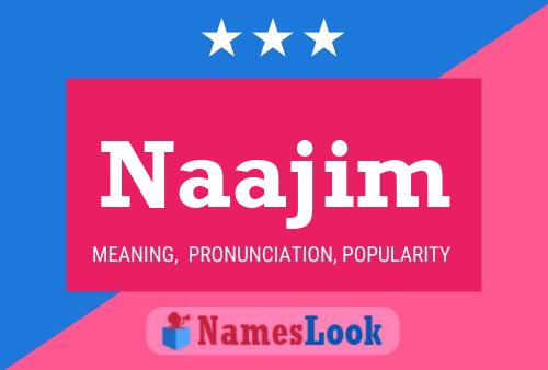 Naajim Name Poster