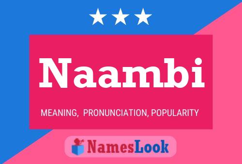 Naambi Name Poster