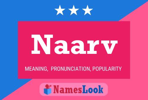 Naarv Name Poster