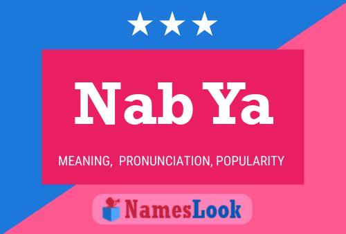 Nab Ya Name Poster