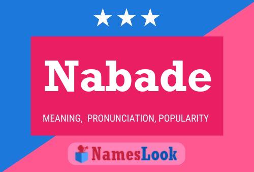 Nabade Name Poster