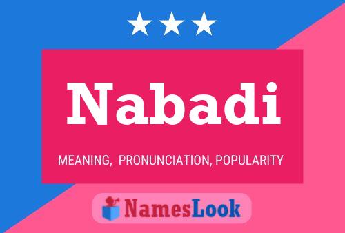 Nabadi Name Poster