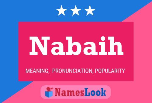 Nabaih Name Poster