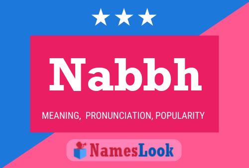 Nabbh Name Poster