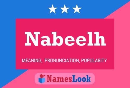 Nabeelh Name Poster