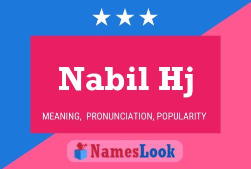 Nabil Hj Name Poster