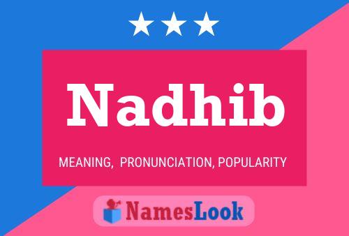 Nadhib Name Poster