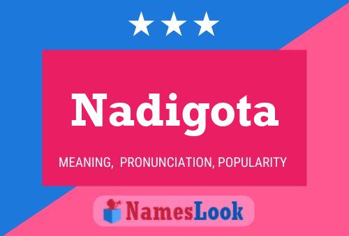 Nadigota Name Poster