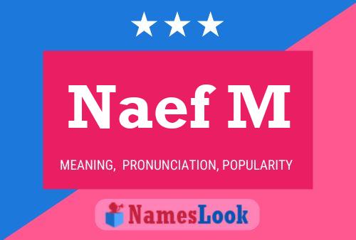 Naef M Name Poster