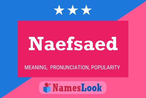 Naefsaed Name Poster