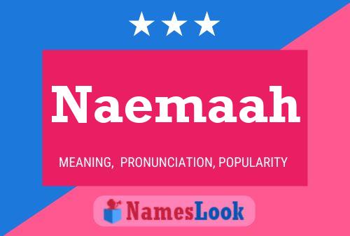 Naemaah Name Poster