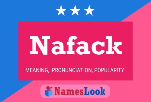 Nafack Name Poster