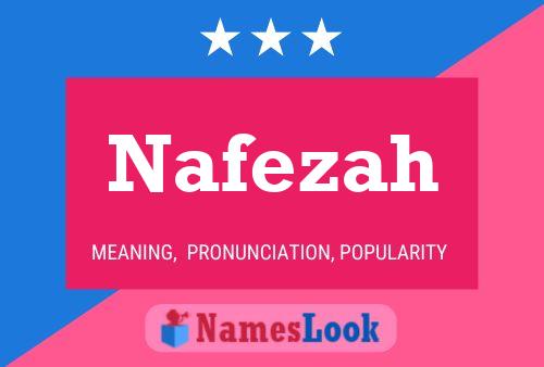 Nafezah Name Poster