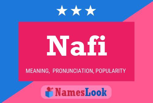 Nafi Name Poster