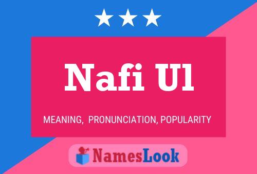 Nafi Ul Name Poster