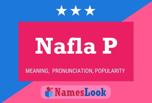 Nafla P Name Poster