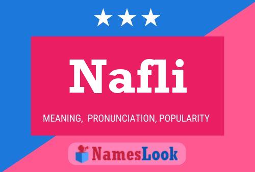 Nafli Name Poster