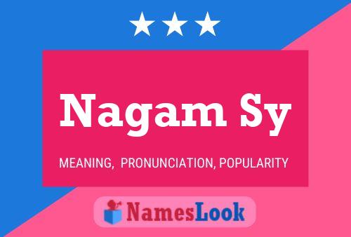 Nagam Sy Name Poster