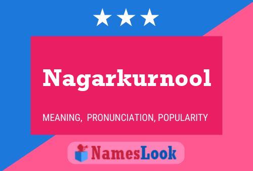 Nagarkurnool Name Poster