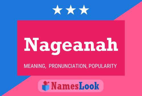 Nageanah Name Poster