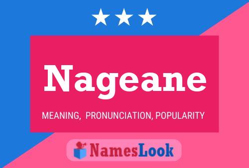 Nageane Name Poster