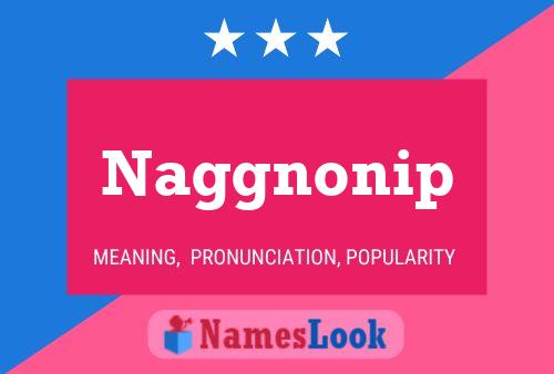 Naggnonip Name Poster