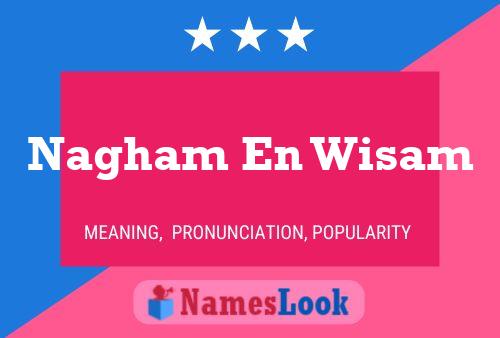 Nagham En Wisam Name Poster