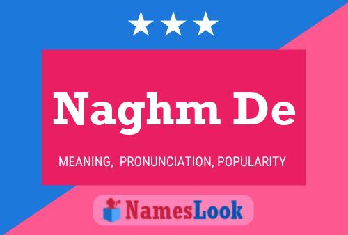 Naghm De Name Poster