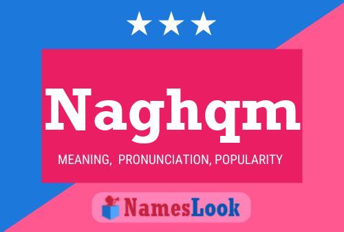 Naghqm Name Poster