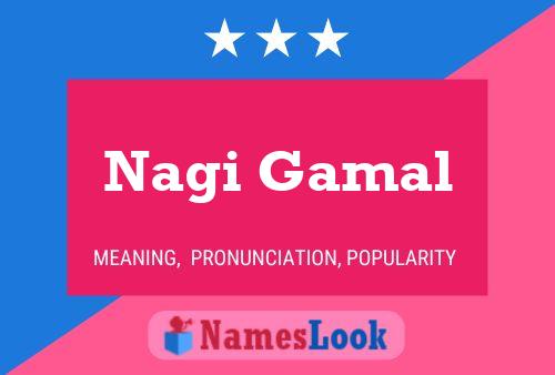 Nagi Gamal Name Poster