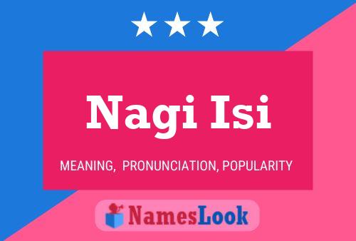 Nagi Isi Name Poster