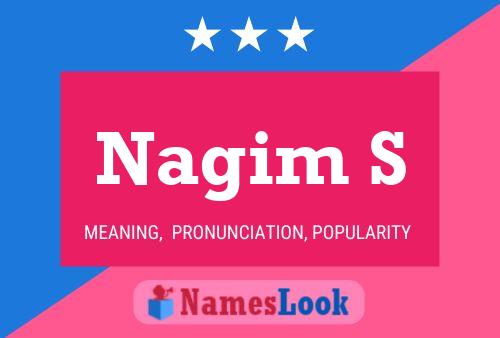 Nagim S Name Poster