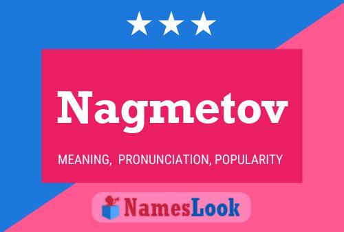 Nagmetov Name Poster