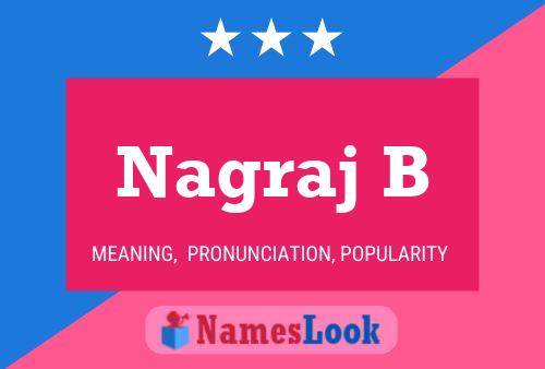 Nagraj B Name Poster