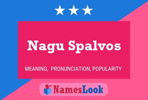 Nagu Spalvos Name Poster