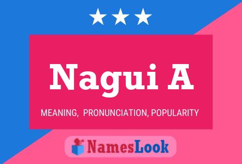 Nagui A Name Poster